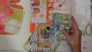 Watch the Process Art Journaling  - In His Hands