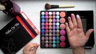 Палитра теней и румян на 56 оттенков P56 Make Up Me (Manly)