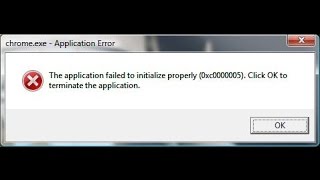 Помощь по Windows 2  Ошибка при запуске приложений 0xc0000005