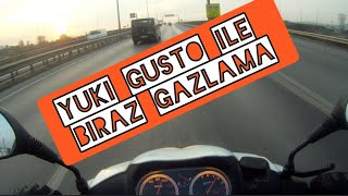 Yuki Gusto 50cc ile biraz muhabbet, biraz gazlama ( 50cc motovlog )