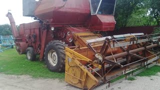 Уборка РЖИ 2015 , НИВА СК -5 , ГАЗ-3307 / haying season of Corn 2015, the NIVA СК - 5,GAZ- 3307
