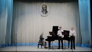 Т.Альбинони - Концерт для двух труб и фортепиано