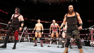 The Shield Team VS The miz & Braun Strowman & Cesaro || WWE TLC 2017