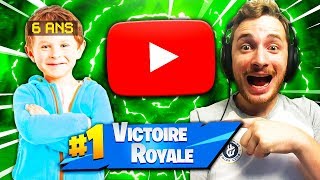 WIOUKILL devient YOUTUBEUR et fait TOP 1 sur FORTNITE !!!
