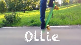 Как делать Олли на Пенни? Ollie tutorial on Penny