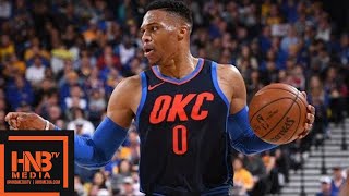 Golden State Warriors vs Oklahoma City Thunder Full Game Highlights / Feb 24 / 2017-18 NBA Season