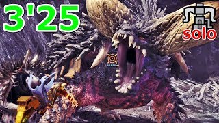 【MHW】最後の強敵！歴戦王ネルギガンテをソロ3分台攻略【ヘビィボウガン】