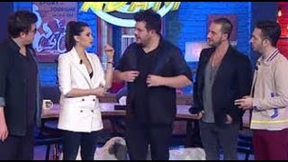 "Her Şey Aşktan" Filminin Oyuncuları Stüdyoda! | 3 Adam | Sezon 3 Bölüm 9 | 6 Şubat 2016