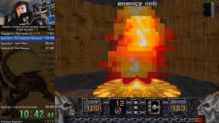 Спидран на игру Heretic Shadow of the Serpent Riders на сложности Wet - Nurse Эпизоды 1-5 32 43