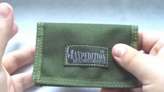 Gear Review : Maxpedition Micro wallet