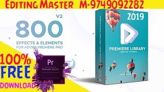 1650+ Transitions Preset Pack FREE for Premiere Pro (2019) ll 100% FREE Download ll