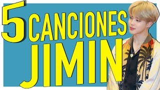 ¡5 CANCIONES QUE NO CONOCÍAS DE JIMIN - BTS!