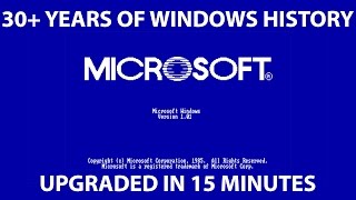 Upgrading Through Every Version of Windows