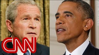 Former McCain rivals Obama, Bush surprised with eulogy invite