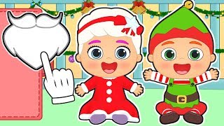 ? BABY ALEX AND LILY ? Special Christmas Costumes of Mrs Claus and Elf | Cartoons for kids