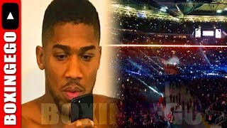 EDDIE HEARN SHOCK CLAIM SAYS ANTHONY JOSHUA SOLD "NEAR 80,000 TICKETS" VS - POVETKIN "NATIONAL ICON"