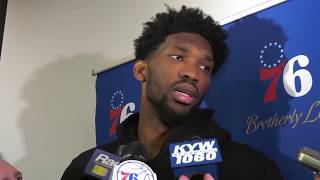 Joel Embiid has positive outlook after loss to Cavaliers | ESPN