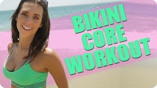 5-Minute Fat Burning BIKINI CORE WORKOUT | Autumn Fitness