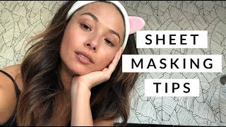5 Tips To Boost The Effects Of Your Sheet Masks | K Beauty | Aja Dang