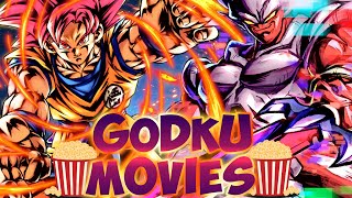 New Super Saiyan God Goku On Sagas From The Movies (Super Janemba) || Dragon Ball Legends
