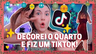 Transformação de quarto para o Natal! ?? Vlogmas 16