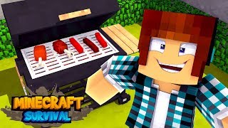 Minecraft Survival #42 - CHURRASCO !!