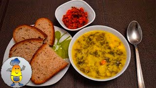 Зеленый борщ "По-польски" с щавелем и яйцом: вкусный рецепт