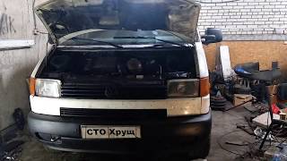 Volkswagen Transporter VW T4 замена двигателя на 1.9tdi AFN swap свап