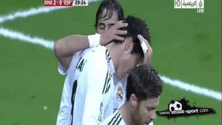 اهداف مباراه ريال مدريد 3-0 اسبانيول [بتعليق علي سعيد الكعبي ] بتاريخ 6/2/2010 | الدوري الاسباني