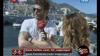 Kivanc Tatlitug Attending F1 Monaco Grand Prix