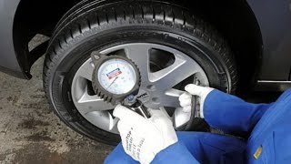 Давление в шинах. Почему важно следить за давлением в шинах?