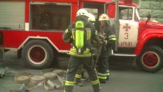 Рятувальники ліквідували пожежу в центрі Харкова