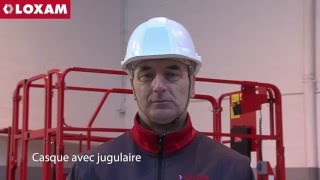 Priorité Sécurité avec Loxam - Plateforme Ciseaux Electrique