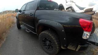 2011 Toyota Tundra Lifted with Straight Pipes