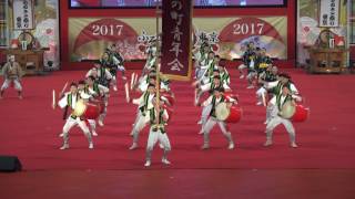 沖縄全島エイサー祭り「中の町青年会」ふるさと祭り東京2017 in 東京ドーム