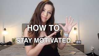 5 TIPS To Staying MOTIVATED In Your Fitness Journey