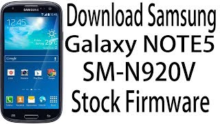Download Samsung Galaxy NOTE5 SM-N920V Stock Rom ! Official Firmware Update