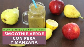 Receta de smoothie verde para niños | Cómo hacer un smoothie verde rico | Receta fácil
