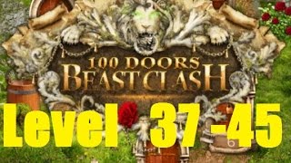 100 Doors Beast Clash - Level 37 - 45 - Walkthrough - 100 дверей замок чудовища
