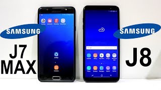 Samsung Galaxy J8 Vs J7 MAX Speed Test