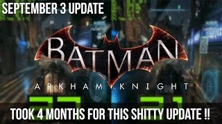 Batman Arkham Knight Sep 3 Update | AMD 15.8 Beta Driver | R9 280x | FX 8350 | High vs Low