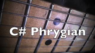 C# Phrygian Mode - Spanish Vibe Groove Backing Track