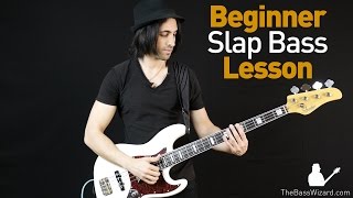 Slap Bass Lesson - Beginner/Intermediate (The Bass Wizard)