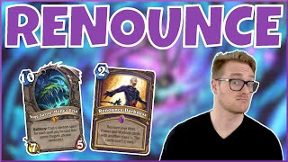 Hearthstone | Ridiculous Renounce! | Wild Renounce Darkness Warlock | Rise of Shadows