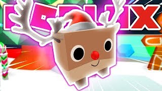 NEW *GIANT* RUDOLPH PET!! *RAREST PET* IN ROBLOX PET SIMULATOR!! [UPDATE 15] (Giveaway)