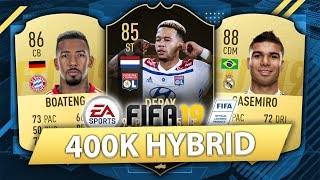 OVERPOWERED 400K HYBRID w/ IF DEPAY! FIFA 19 SQUAD BUILDER