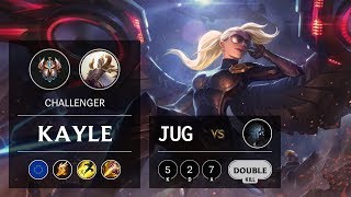 Kayle Jungle vs Kindred - EUW Challenger Patch 9.7
