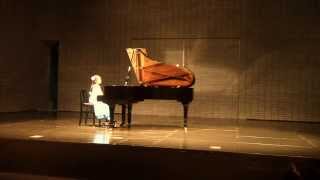 エチュードアレグロ　中田喜直　小3　コンクールにて　Etude allegro　Yoshinao Nakata
