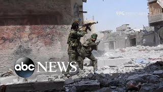 Syrian forces battle ISIS for the city of Raqqa