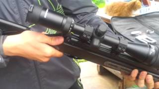 Hatsan Striker 1000s и прицел